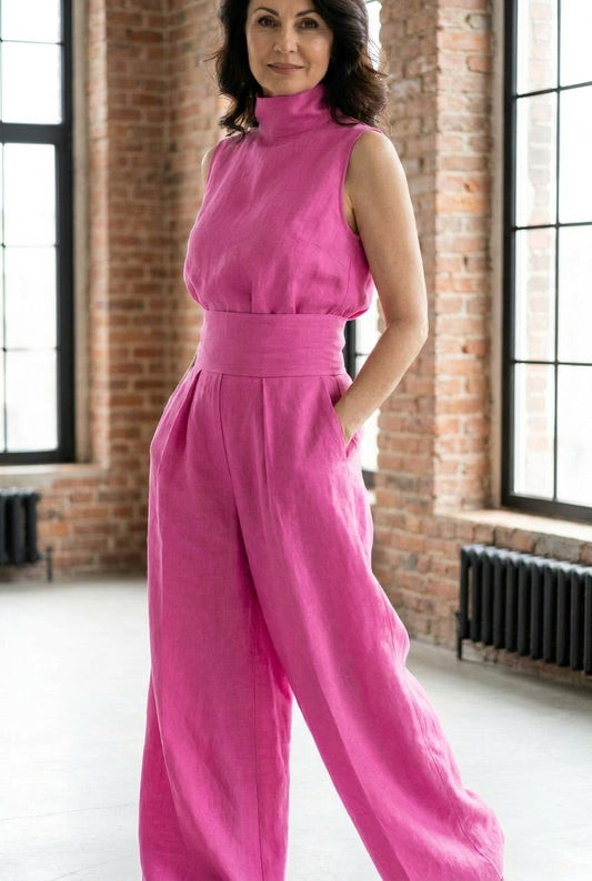 Spring Summer Casual Pants Set
