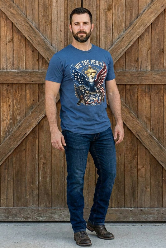 We The People Patriotic Eagle Tee